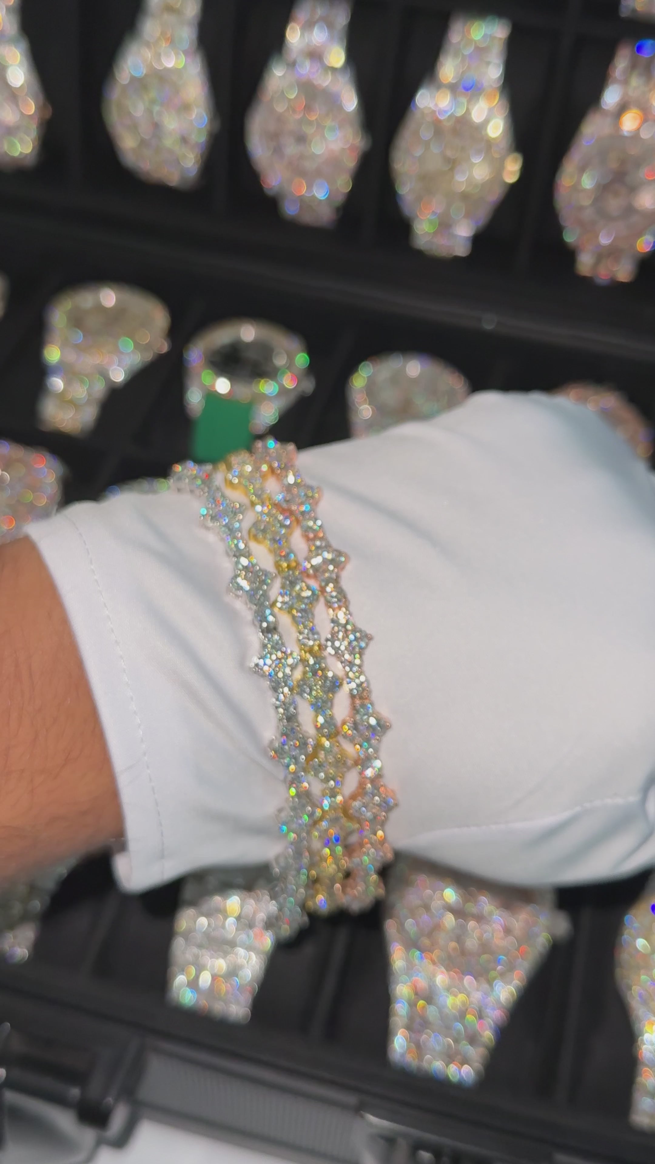VVS Moissanite Custom Bracelets